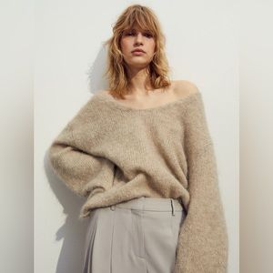 Oversized Mohair-blend Sweater